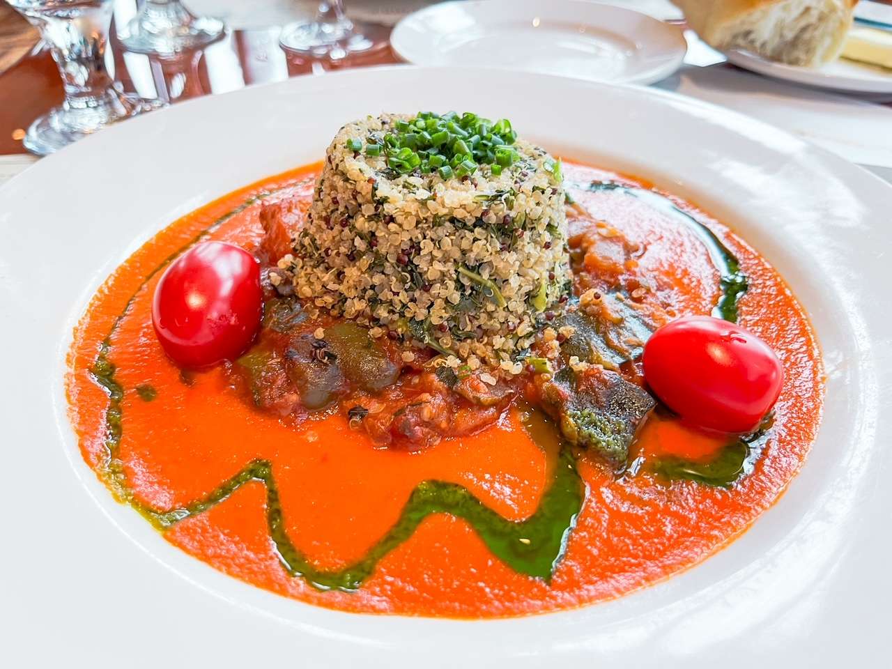 Quinoa at Chefs de france Vegetarian at Disney World