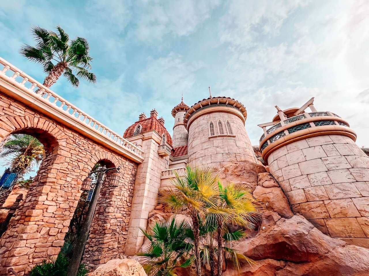 mermaid under the sea at disney world