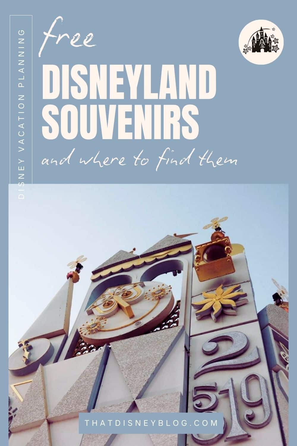 free disneyland souvenirs